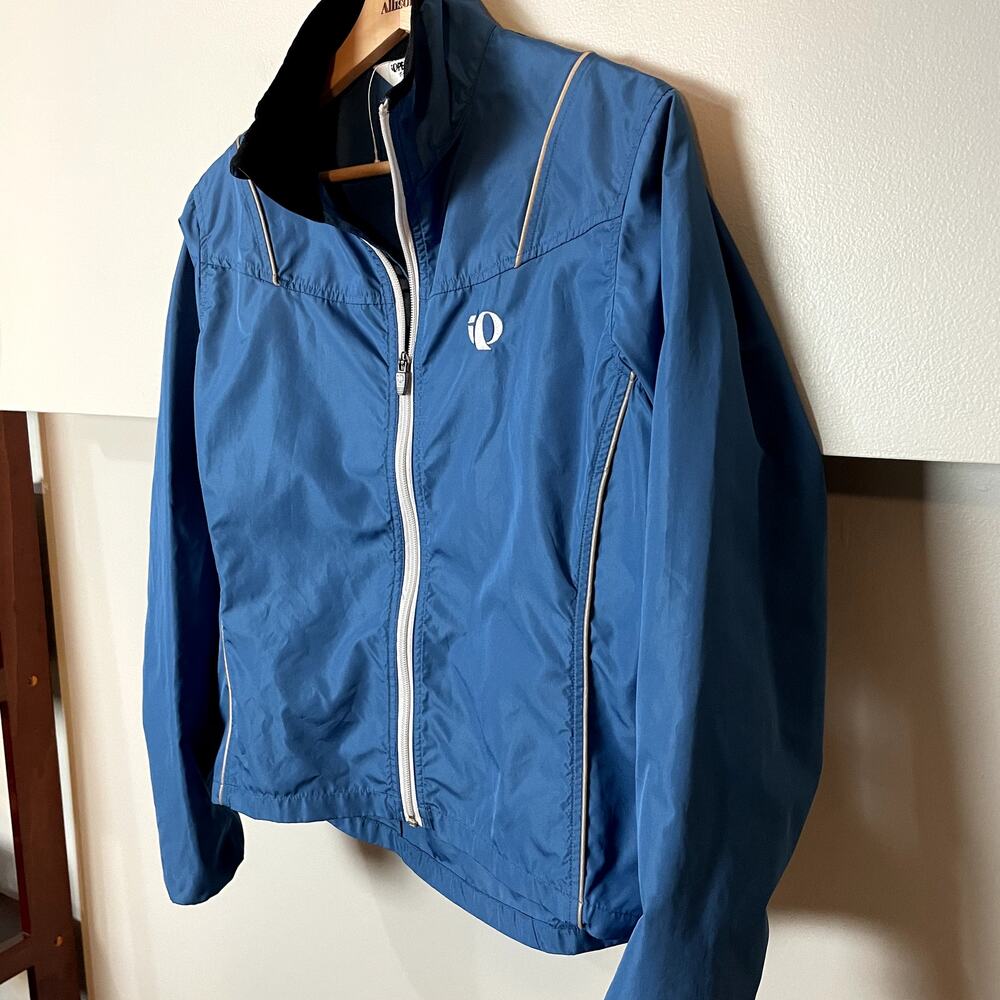 NWOT Pearl Izumi Women's Cycling Jacket Windbreaker Blue Bike Jacket Size Medium - Picture 4 of 16